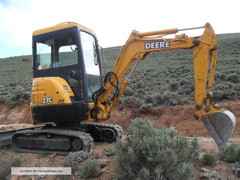 john deere 27c mini excavator|john deere 27 excavator specs.